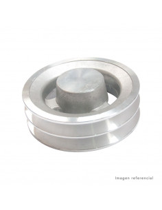 POLEA DE ALUMINIO 2 A 8 2