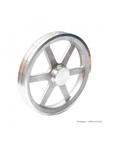 POLEA DE ALUMINIO 2 A 10