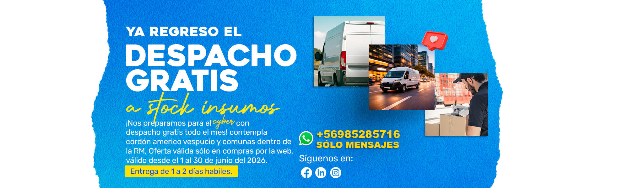 Despacho gratis