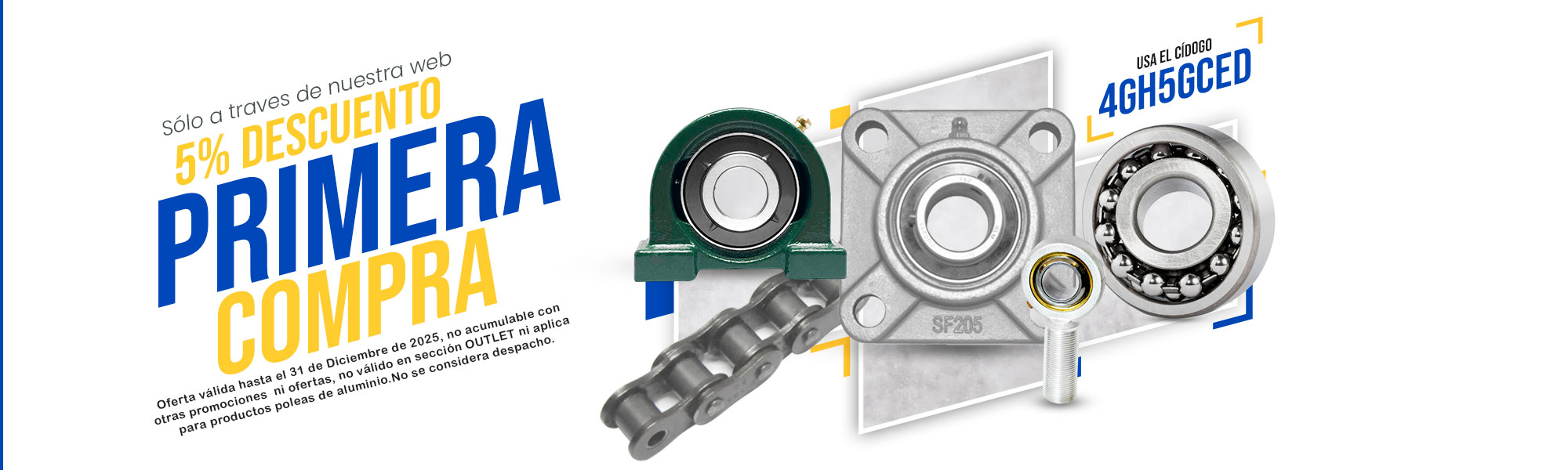 5 porciento descuento