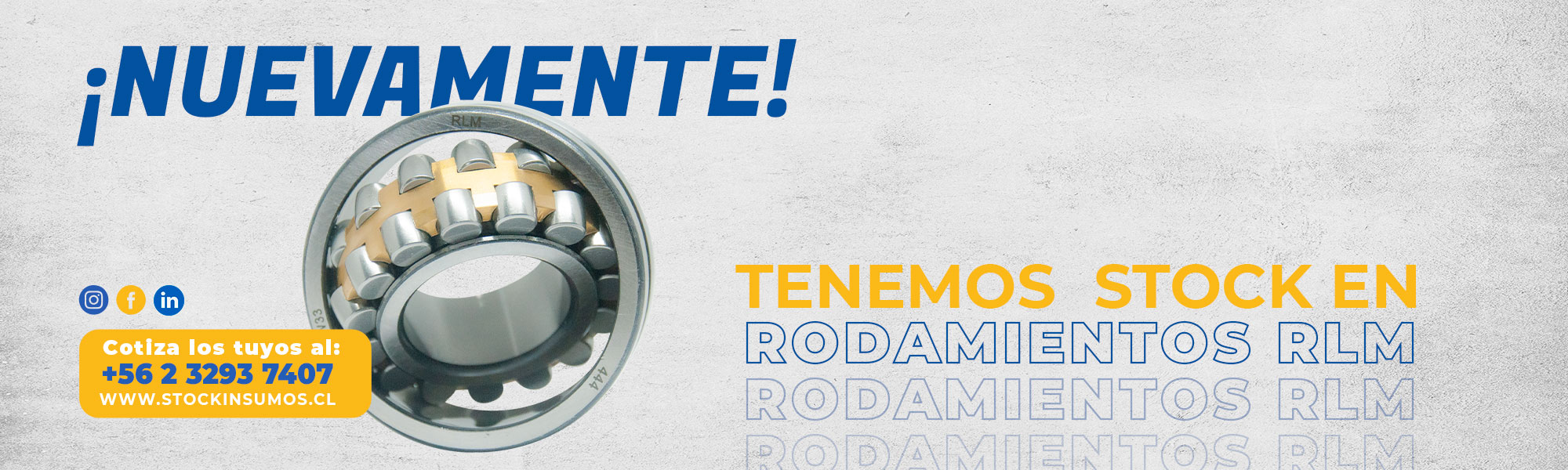 Rodamientos RLM